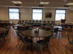 Northwest Masonic Temple dining room