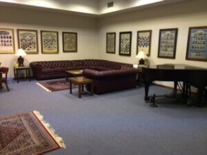 Northwest Temple Anteroom seating